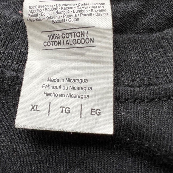 Def Leppard T Shirt Tour 2017 Size XL Heavy 100% Cotton Rock Band Black - Picture 5 of 6